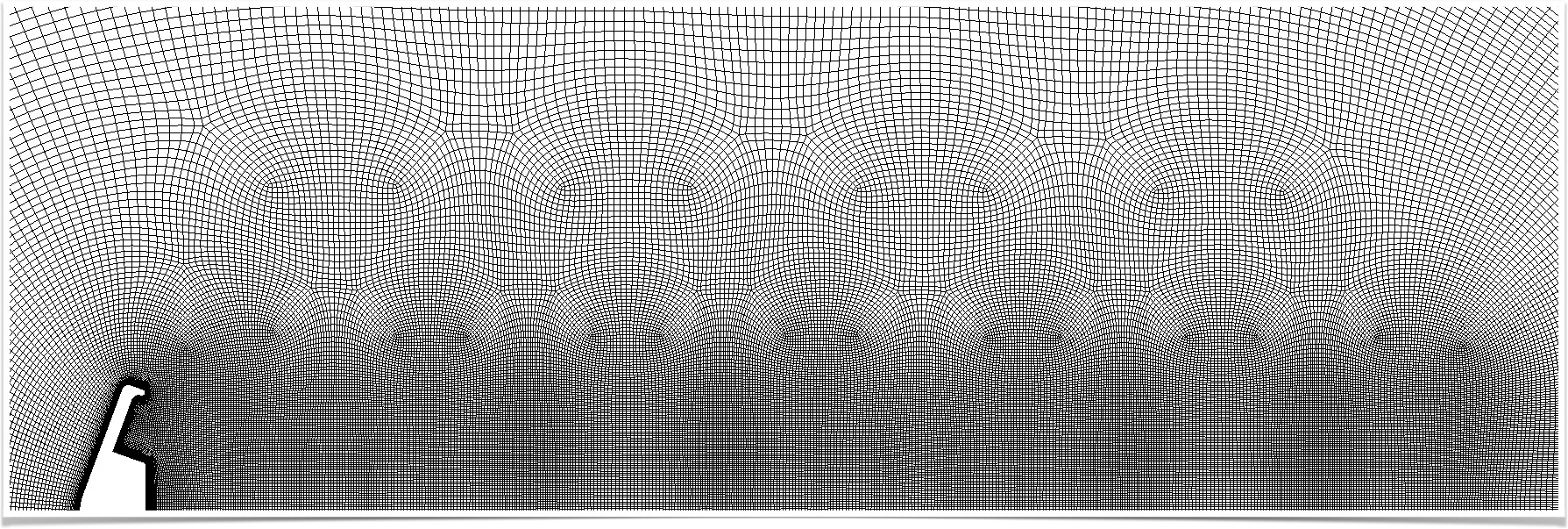 GridPro Area Nesting to capture the Wake region behind a Venus entry capsule