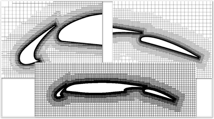Grid generation: Cartesian grid for NHLP2D configuration.