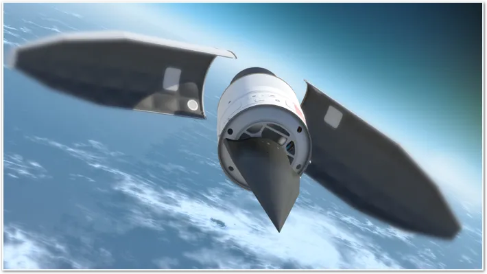 DARPA's hypersonic glider, designed to fly at Mach 20