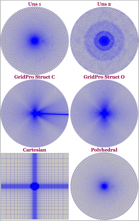 Computational domain around NACA0012 airfoil