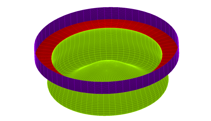Surface meshing for varying piston bowl design shapes