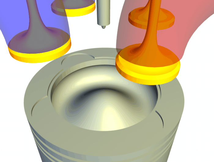 Another example of parametric variation of piston bowl design shapes
