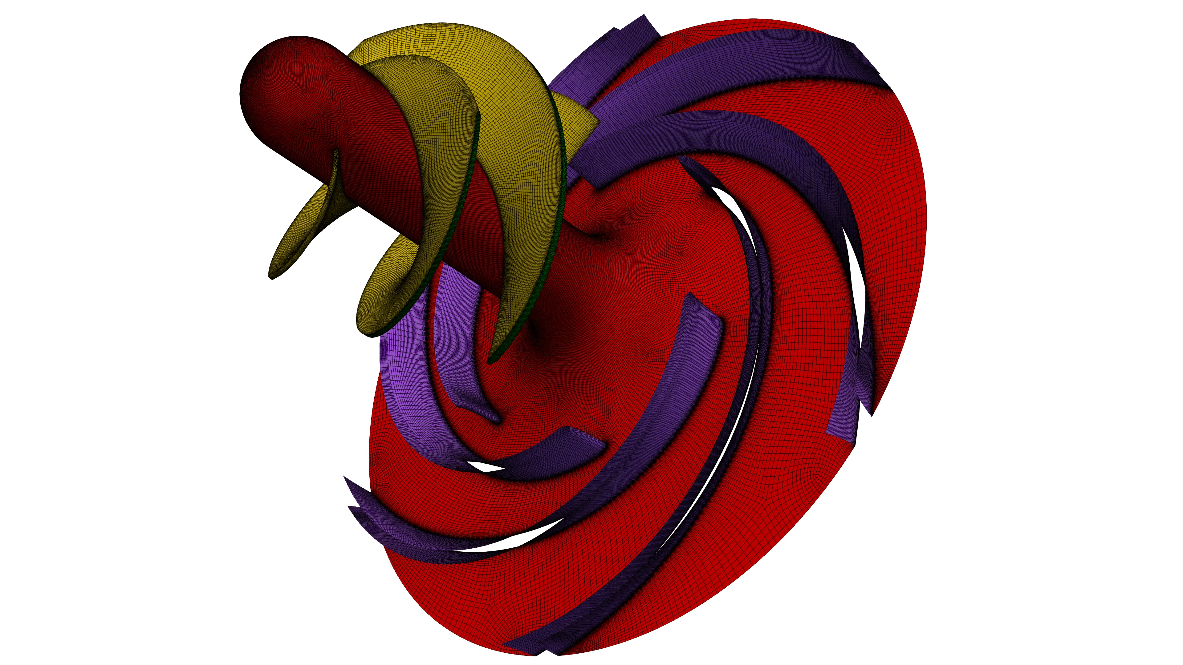 Inducer and impeller in turbopumps