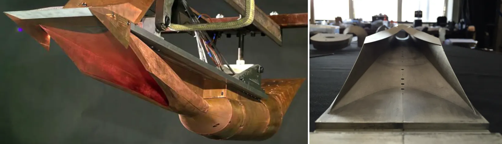 REST-class scramjet intake showing rectangular-to-elliptical transition for optimized shock capture and compression.